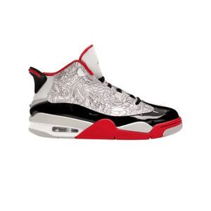 NIKE Air Jordan Dub Zero 'Varsity Red' 2022 GS Sneakers Size 6Y